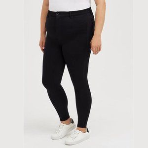 TORRID | MidFit Skinny Pant - Luxe Ponte Black | 16